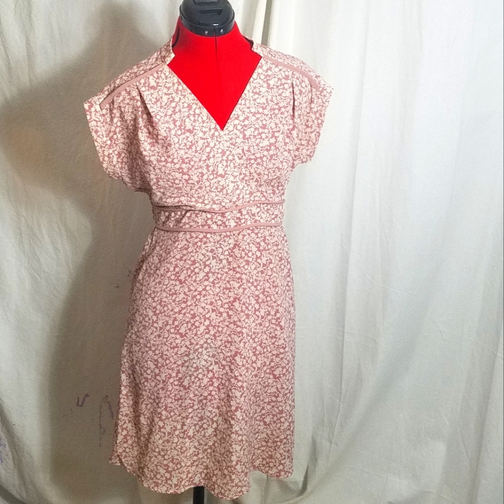 Monteau Los Angeles Floral Day Dress